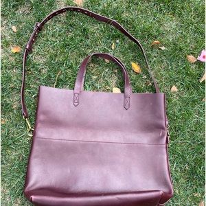 Madewell Fold Over Transport Tote